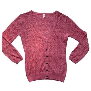 Girls Knitted Cotton Cardigan